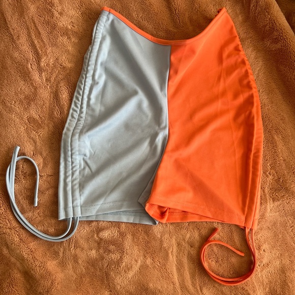 Gym Shorts Ruched Side Tie Up Biker Shorts Multi Color Stretch Butt Lifting - Picture 3 of 5